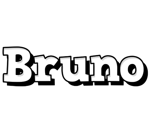 Bruno snowing logo