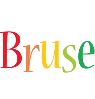 Bruse birthday logo