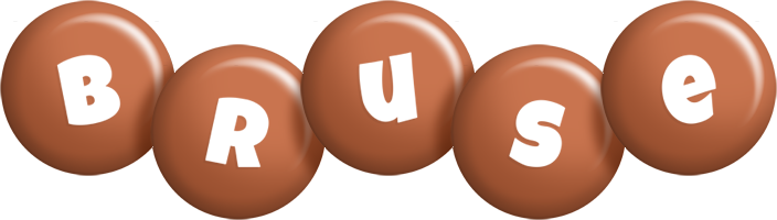 Bruse candy-brown logo