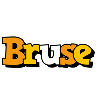 Bruse cartoon logo