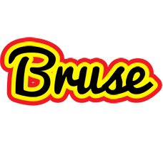 Bruse flaming logo