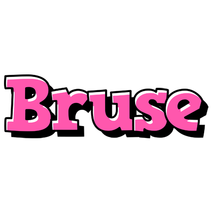 Bruse girlish logo