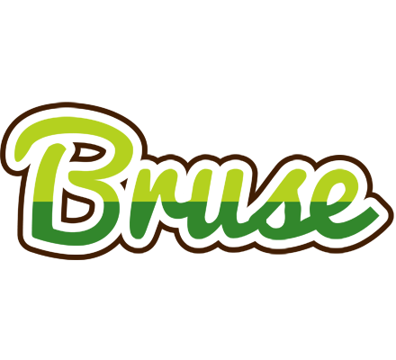 Bruse golfing logo