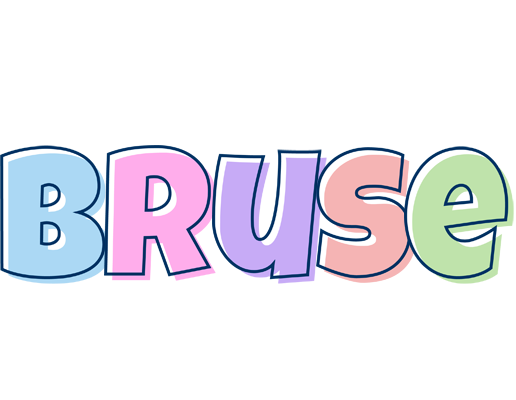 Bruse pastel logo