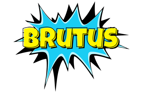 Brutus amazing logo