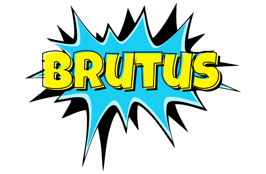 Brutus amazing logo