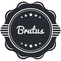 Brutus badge logo