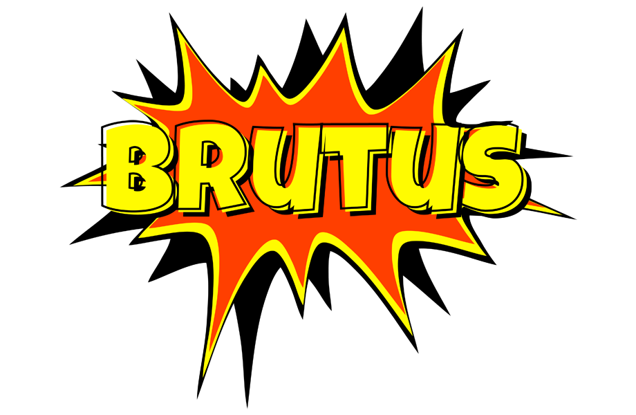 Brutus bazinga logo