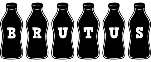 Brutus bottle logo