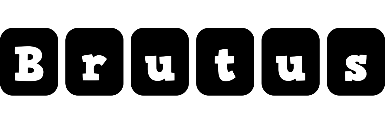 Brutus box logo