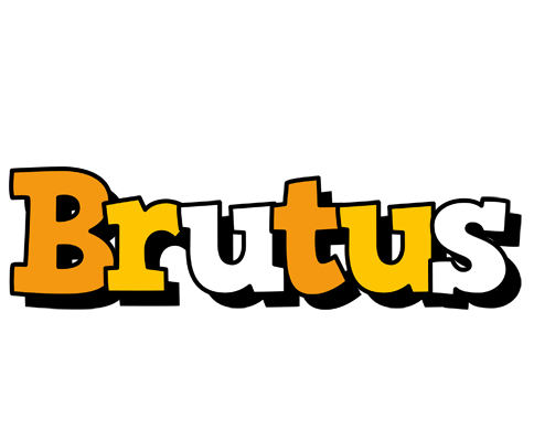 Brutus cartoon logo