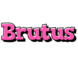 Brutus girlish logo