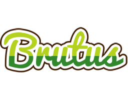 Brutus golfing logo