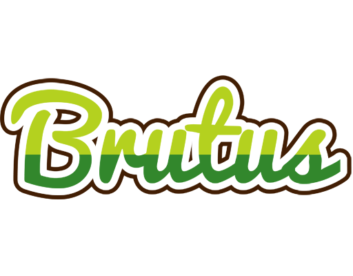 Brutus golfing logo