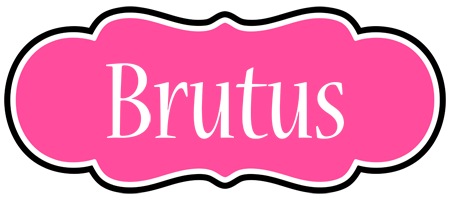 Brutus invitation logo