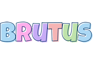 Brutus pastel logo