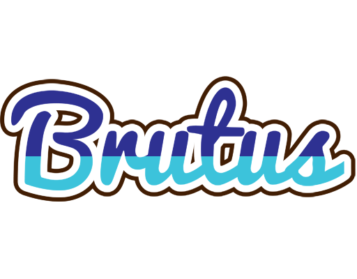 Brutus raining logo