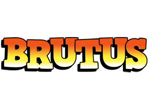 Brutus sunset logo