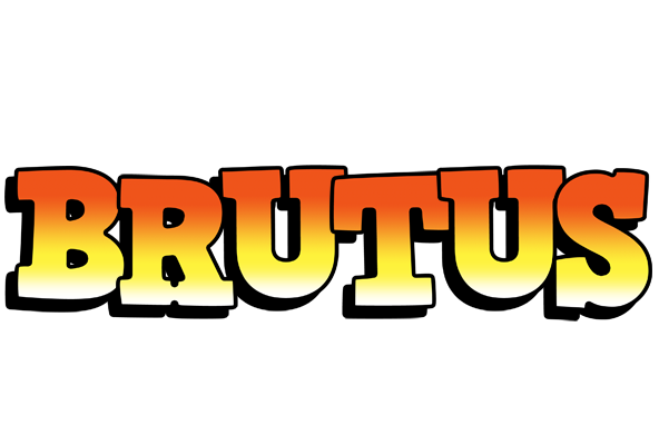 Brutus sunset logo