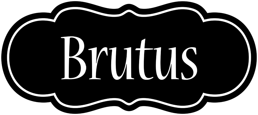 Brutus welcome logo
