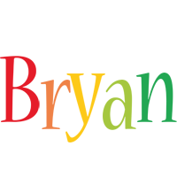 Bryan birthday logo