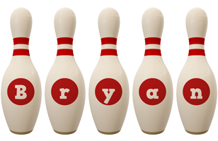 Bryan bowling-pin logo