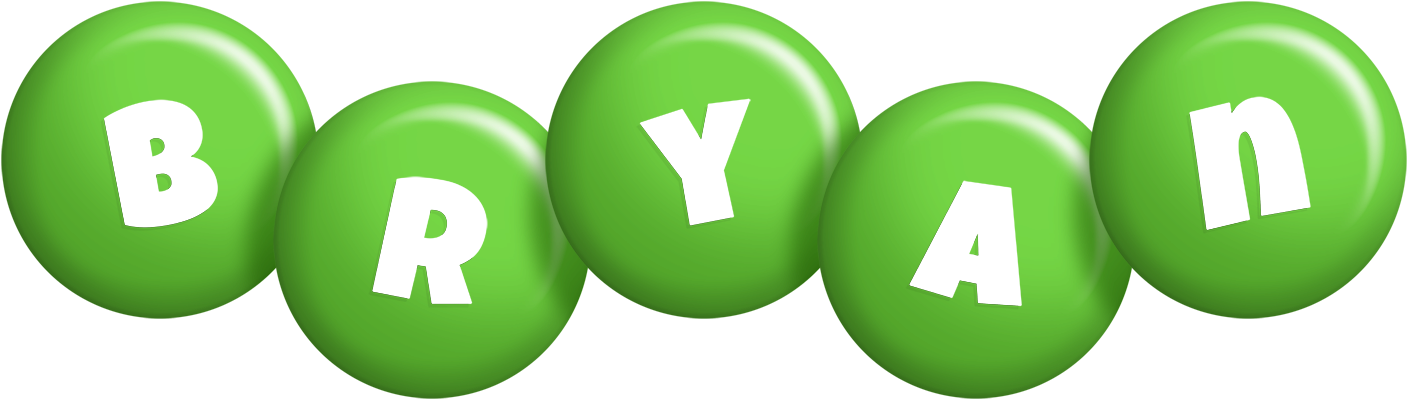 Bryan candy-green logo