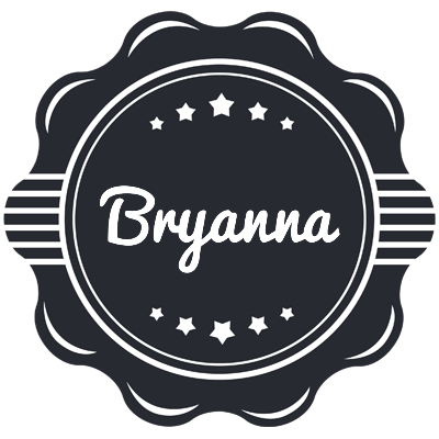 Bryanna badge logo