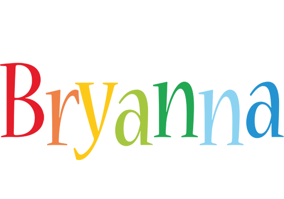 Bryanna birthday logo