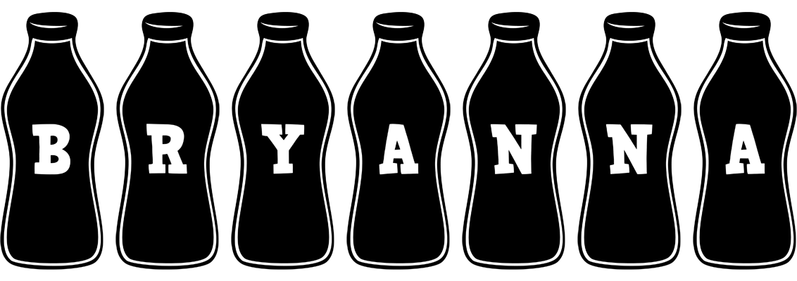 Bryanna bottle logo