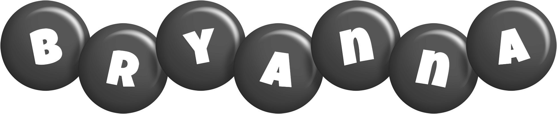 Bryanna candy-black logo