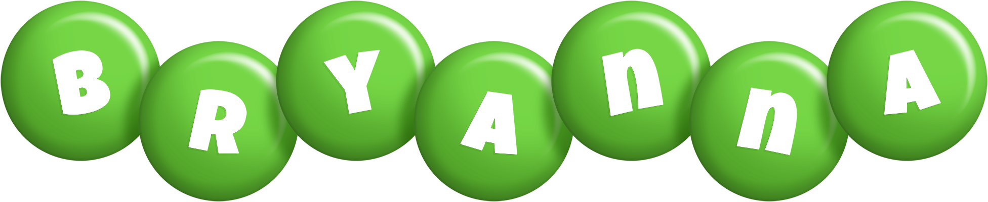 Bryanna candy-green logo