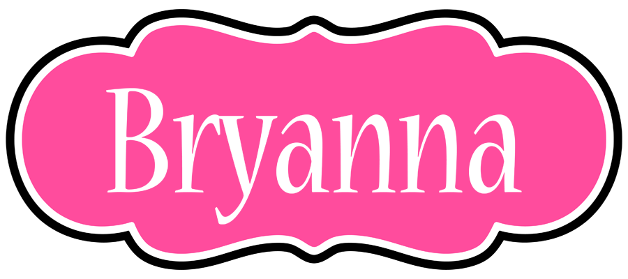 Bryanna invitation logo