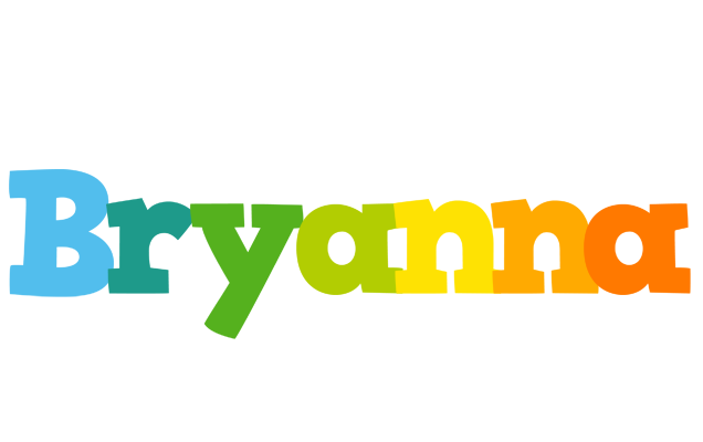 Bryanna rainbows logo