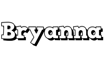 Bryanna snowing logo