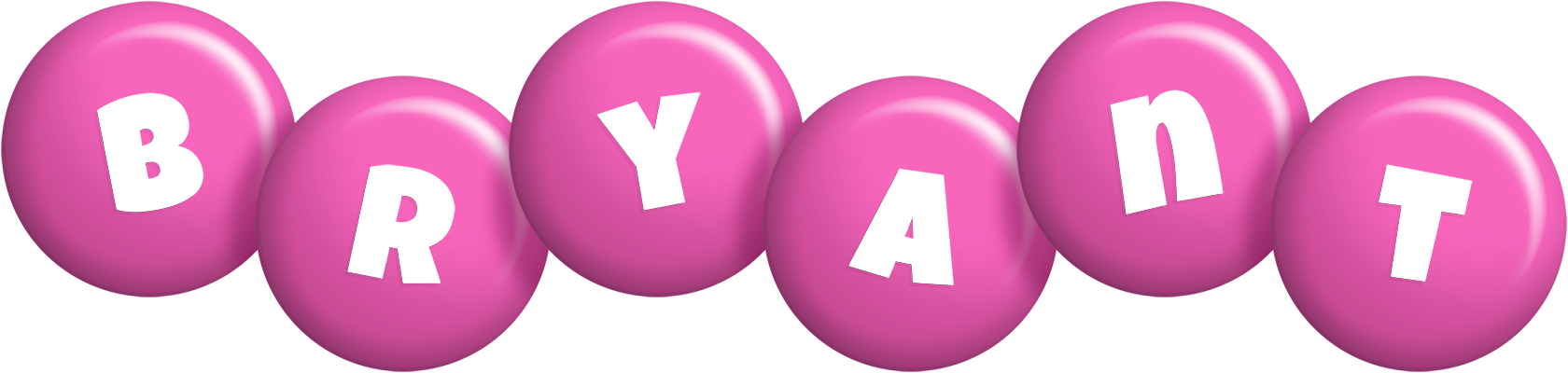 Bryant candy-pink logo