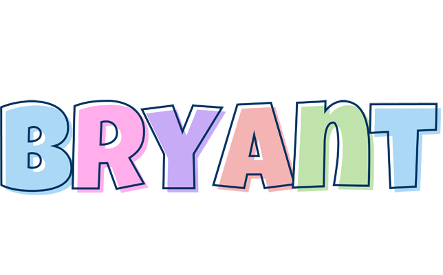 Bryant pastel logo