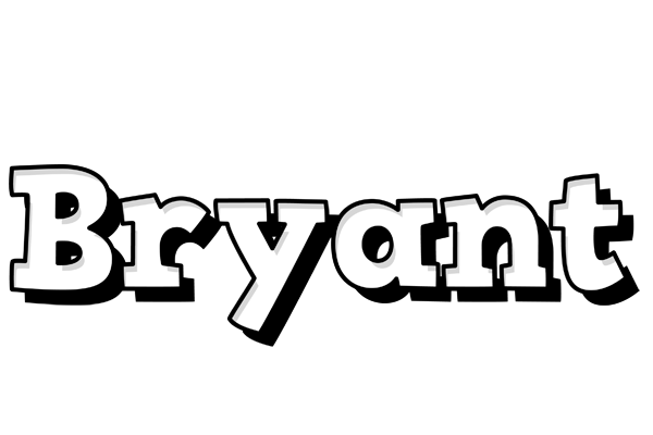 Bryant snowing logo
