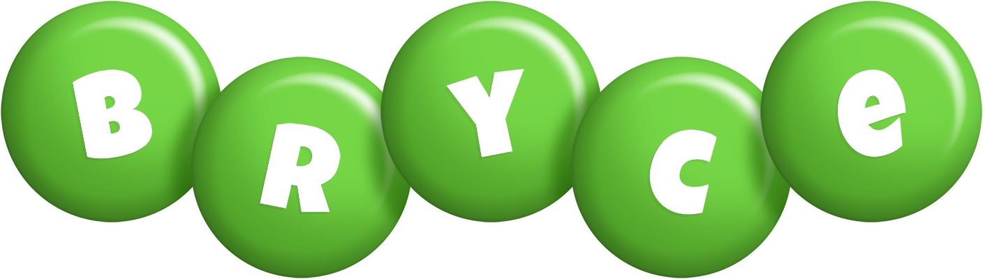 Bryce candy-green logo