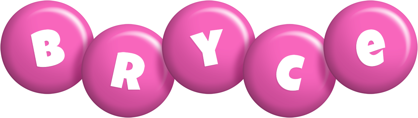 Bryce candy-pink logo