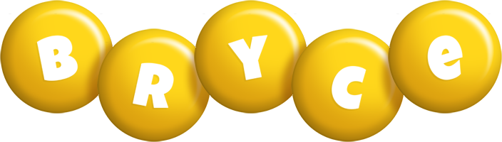 Bryce candy-yellow logo