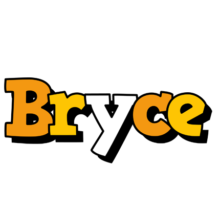 Bryce cartoon logo