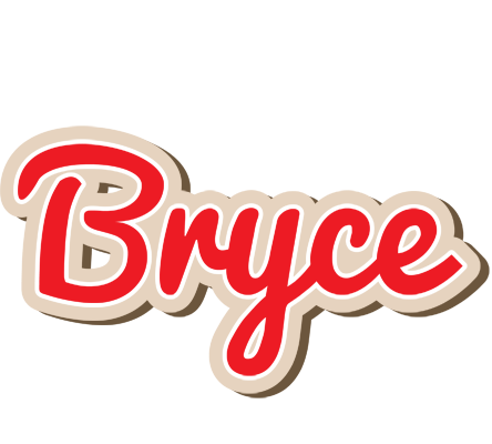Bryce chocolate logo