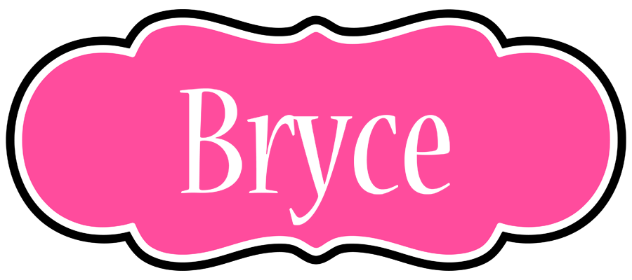 Bryce invitation logo