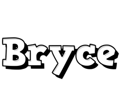Bryce snowing logo