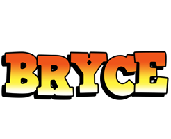 Bryce sunset logo
