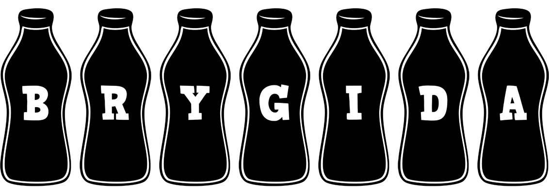 Brygida bottle logo
