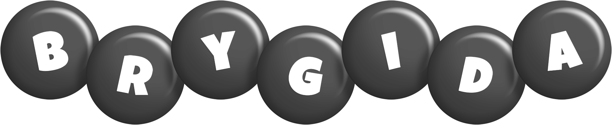 Brygida candy-black logo