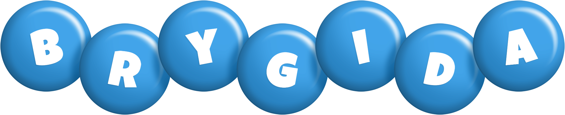 Brygida candy-blue logo