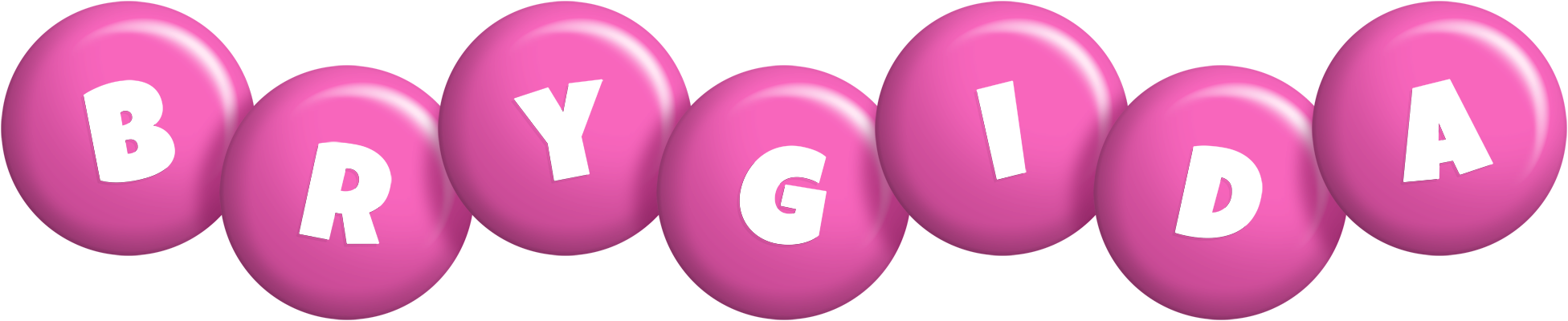 Brygida candy-pink logo
